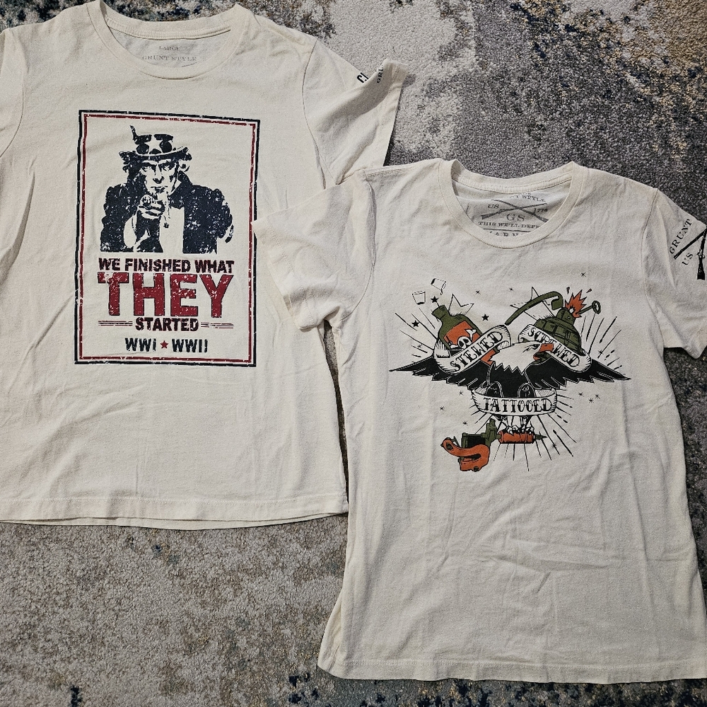 Large Womens Grunt Style Set - 2 Shirts